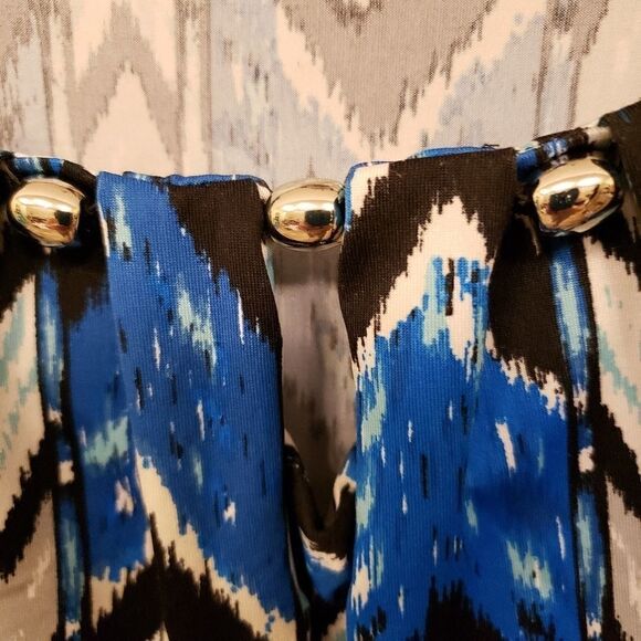 Mandy Evens silver beads scoop neck Pre-owned - Picture 4 of 4